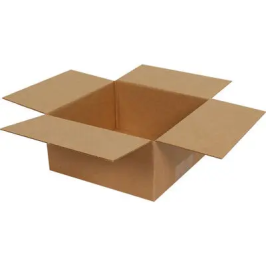 9x9x8cm Single Corrugated Box - Kraft - 1