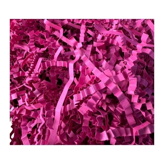 Zigzag Clipped Paper Filling Material - Claret Red - 250Gr. - 3