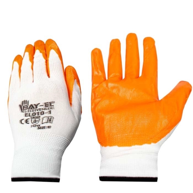 Nitrile Work Gloves - 1 Pair - 1