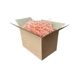 Zigzag Shredded Paper Filling Material - Salmon - 1Kg. - 1