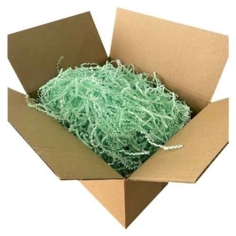 Zigzag Shredded Paper Filling Material - Water Green - 250Gr. - 1