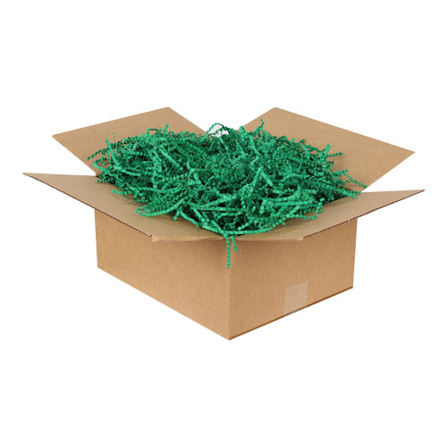 Zigzag Clipped Paper Filling - Dark Green - 250Gr. - 1