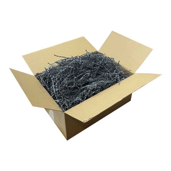 Zigzag Clippings Paper Filling - Dark Gray - 1kg. - 1